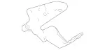 6421400240 - Emission System: Bracket for Mercedes-Benz Image