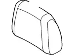 BB5Z78501A05CB - Body: Headrest Cover for Ford: Explorer Image