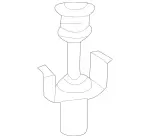 2035040059 - Radiator: Pin for Mercedes-Benz Image