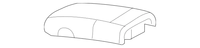 21968013398K62 - Body: Lid for Mercedes-Benz Image