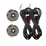 6333 - : KC Two-Light Add-On Cyclone V2 Kit - Clear - 3.5 Meters Long for KC HiLiTES Image