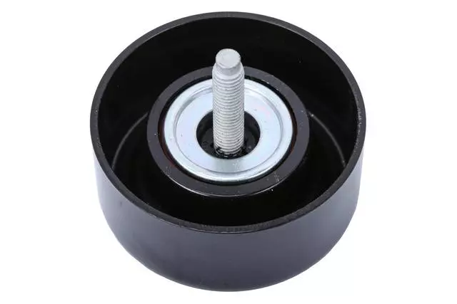 12695659 - Cooling System: Idler Pulley for Buick: LaCrosse, Regal | Cadillac: Escalade, Escalade ESV | Chevrolet: Captiva Sport, Express 2500, Express 3500, Express 4500, LCF 3500HG, Silverado 2500 HD, Silverado 3500 HD | GMC: Savana 2500, Savana 3500, Savana 4500, Sierra 2500 HD, Sierra 3500 HD Image