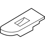 9L3Z14527PA - Body: Switch Bezel for Ford: F-150 Image