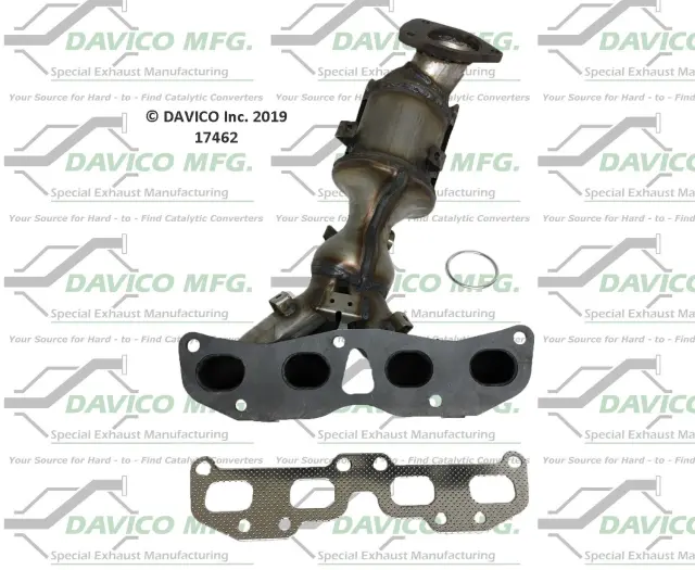 17462 - Exhaust: Direct Fit Catalytic Converter for DAVICO CONVERTERS Image