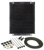 13615 - : 21 Row Series 9000 Plate &amp; Fin Transmission Cooler Kit, 1/2" NPT for Derale Image