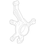 2463320100 - : Knuckle Assembly for Mercedes-Benz Image