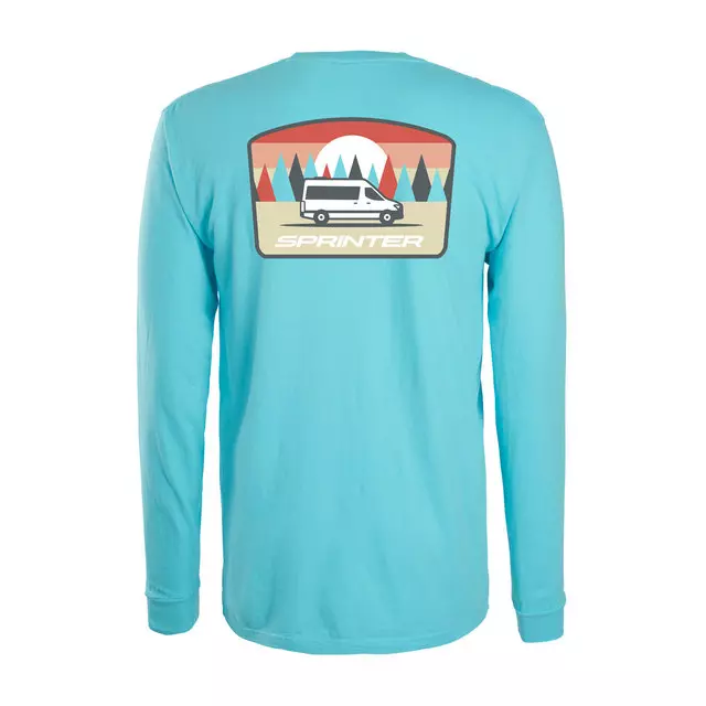 152212803 - : Mer Vans Long Sleeve Sprinter Hill Tee L for Mercedes-Benz Image