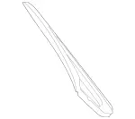 2578260300 - Electrical System: Seal, Lamp Housing for Mercedes-Benz: CLS450, CLS53 AMG Image