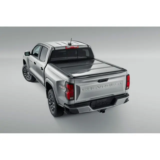 19433963 - Bed Products: Short Bed Hard Folding Painted Tonneau Cover for Chevrolet: Colorado | GMC: Canyon Image