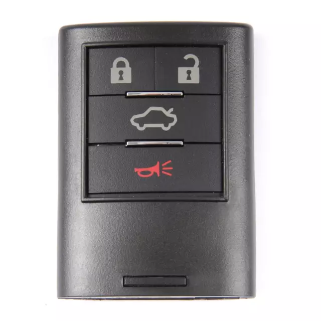 25946298 - : Part# 25946298 4 Button Keyless Entry Remote Key Fob for Cadillac: CTS Image