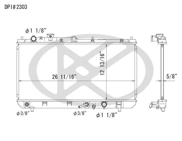 A2303 - : Koyorad Radiator for Koyo Image