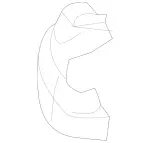 2136926000 - Body: Absorber for Mercedes-Benz Image