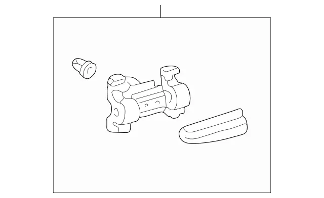 20869001629999 - Body: Body Side Molding for Mercedes-Benz Image