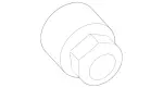 4010914 - Electrical Equipment and Instruments: Valve Nut for Mercedes-Benz Image