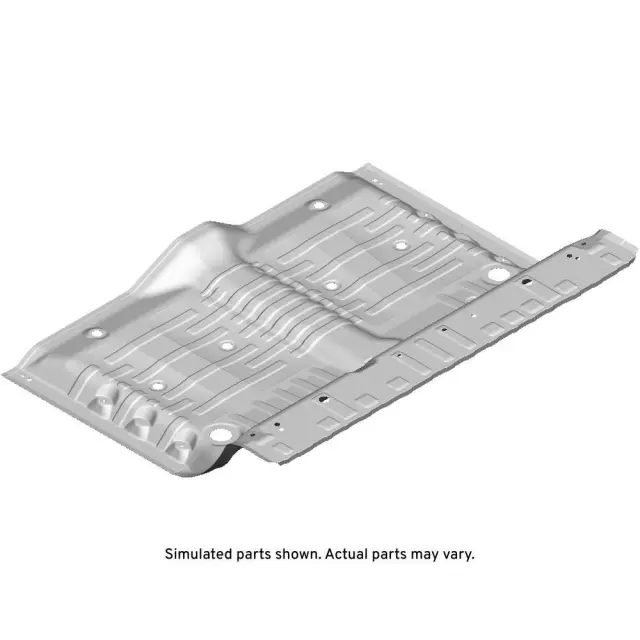84582314 - Body: Rear Floor Pan for Chevrolet: Silverado 1500, Silverado 1500 LTD, Silverado 2500 HD, Silverado 3500 HD | GMC: Sierra 1500, Sierra 1500 Limited, Sierra 2500 HD, Sierra 3500 HD Image