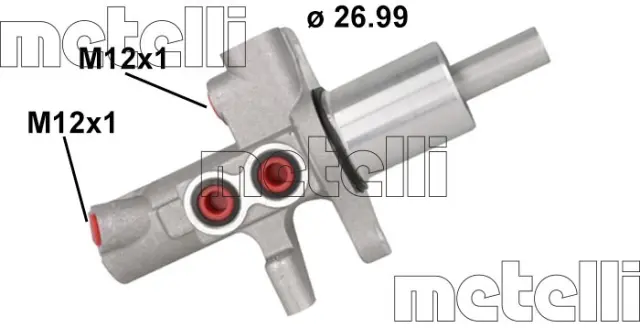 50890 - Brakes &amp; Brake Parts: Metelli Brake Master Cylinder for METELLI Image