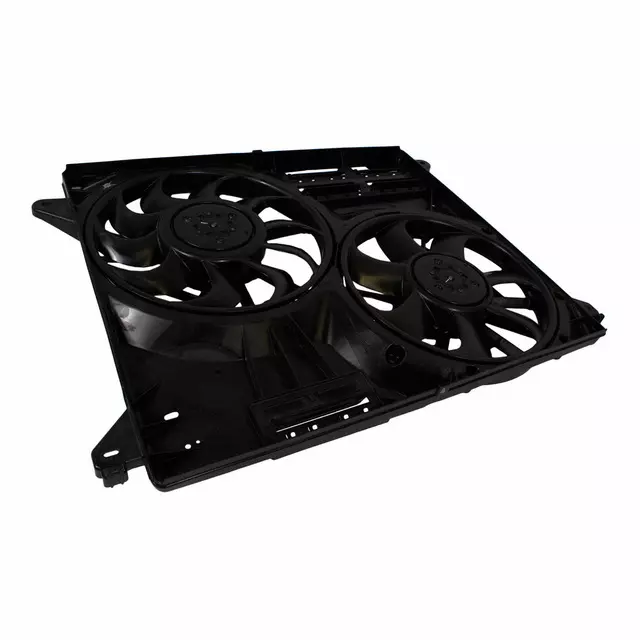 F2GZ8C607A - : OEM NEW 2015-2020 Ford Edge Front Engine Cooling Fan Assembly F2GZ-8C607-A for Ford: Edge | Lincoln: MKX, Nautilus Image