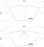 355011321 - : Disc Brake Pad Set for Hella Pagid Image