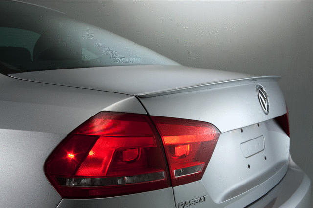 561071641GRU - : Rear Lip Spoiler - Primer for Volkswagen: Passat Image
