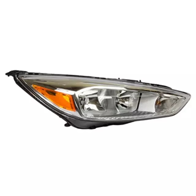 15 thru 18 Focus OEM Ford Halogen Head Lamp Light Aluminum Bezel RH Passenger - Ford (F1EZ-13008-GS)