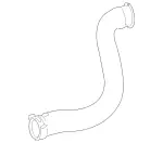 2045282682 - : Charge Air Hose for Mercedes-Benz: C250 Image
