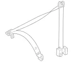 22086047858J47 - : Lap &amp; Shoulder Belt for Mercedes-Benz Image