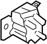 8521060U00 - Body: Reinforced Beam Bracket for Infiniti Image