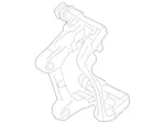 247423230064 - : Brake Carrier for Mercedes-Benz Image