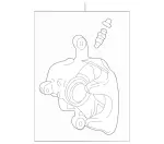 2474234600 - : Piston Housing for Mercedes-Benz Image