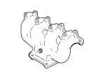 F7RZ9430AA - Exhaust: Exhaust Manifold for FORD Image