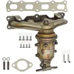 641484 - : Federal / EPA Catalytic Converter - Direct Fit w/ Integrated Manifold for AP Exhaust Image
