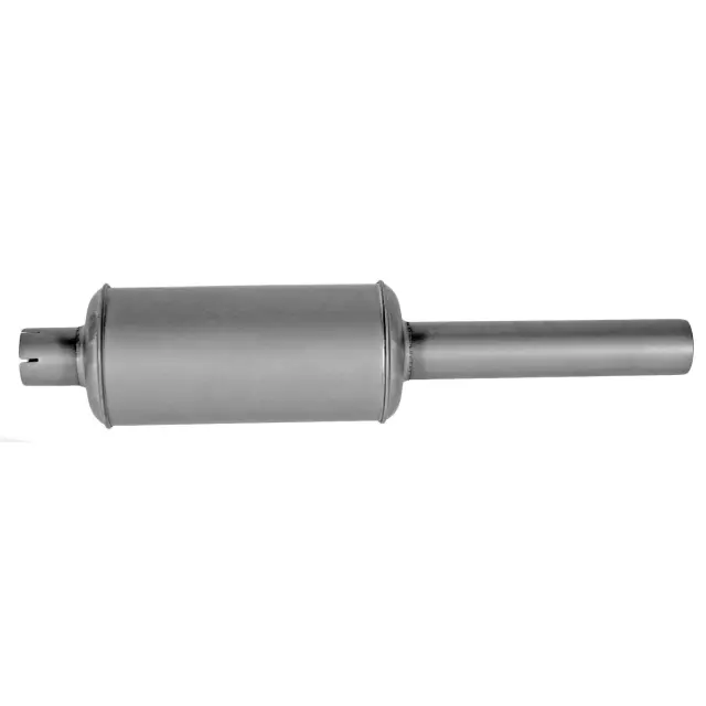 21060 - : Heavy Duty Direct Fit Exhaust Muffler 2.5" Inlet (OD) 2.5" Outlet (OD) for Walker Exhaust Image