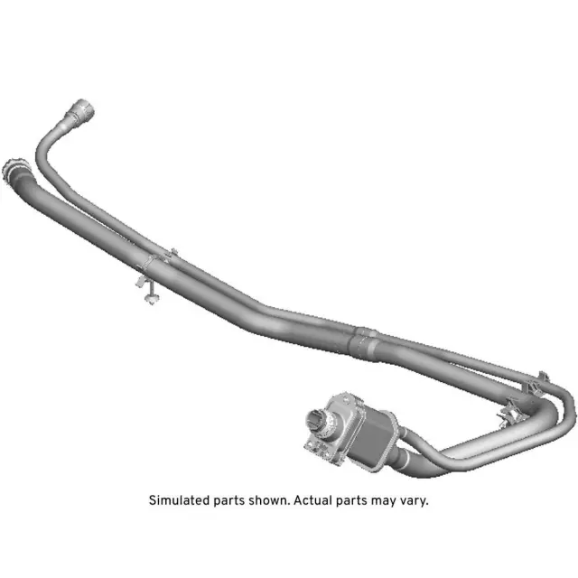 23342405 - : Emission Reduction Fluid Tank Filler Pipe for Chevrolet: Silverado 2500 HD, Silverado 3500 HD | GMC: Sierra 2500 HD, Sierra 3500 HD Image