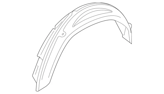 1666377600 - Side Walls: Wheel Well, Outer for Mercedes-Benz: GL350, GL450, GL550, GL63 AMG, GLS350d, GLS450, GLS550, GLS63 AMG Image image