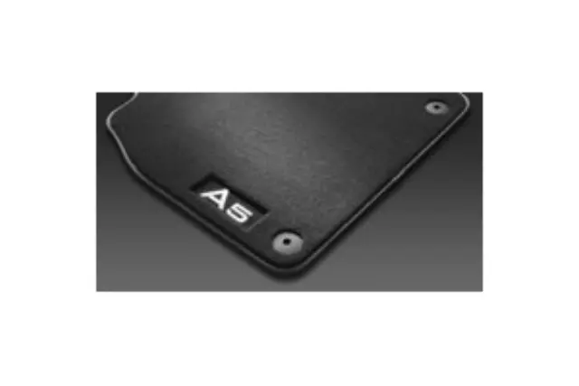 8T1061275MNO - Interior: Premium Textile Floor Mats - Front - Black for Audi: A5 Quattro Image