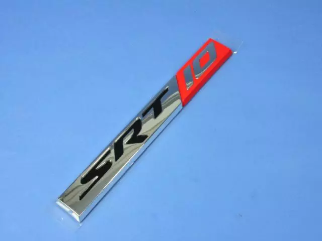 5030379AA - Exterior Ornamentation: Srt-10 Nameplate for Mopar Image