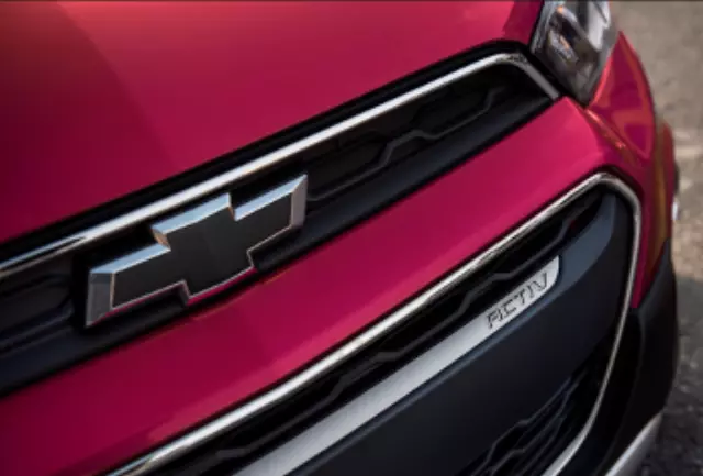 42680714 - Exterior: Exterior Emblem Kit, Black Bow-Tie for Chevrolet: Spark Image