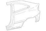 2036308601 - Body: Quarter Panel for Mercedes-Benz Image