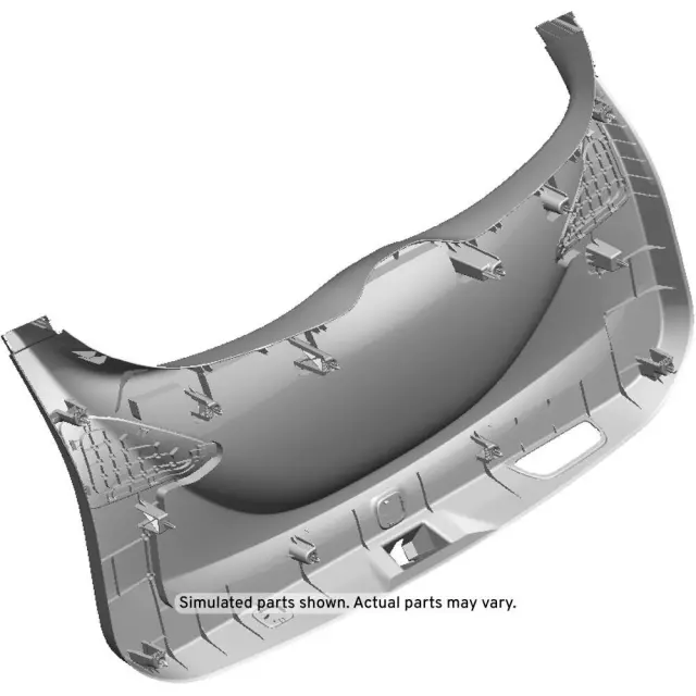 42763436 - Body: Lower Gate Trim for Buick: Encore GX Image