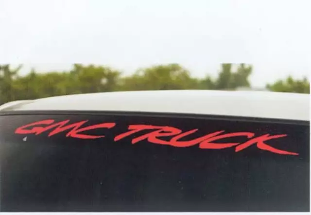 12342719 - Body: Decal for GMC: C1500 Pickup, C2500 Pickup, C3500 Pickup, K1500 Pickup, K2500 Pickup, K3500 Pickup Image