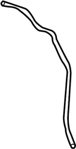 91391CG010 - Body: Drain Hose for INFINITI: FX35, FX45 Image