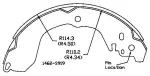 13070511 - : Drum Brake Shoe for OmniParts Image
