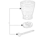 2223232900 - : Bellows for Mercedes-Benz Image