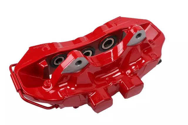 Red Front Passenger Side Disc Brake Caliper Assembly - GM (22885108)