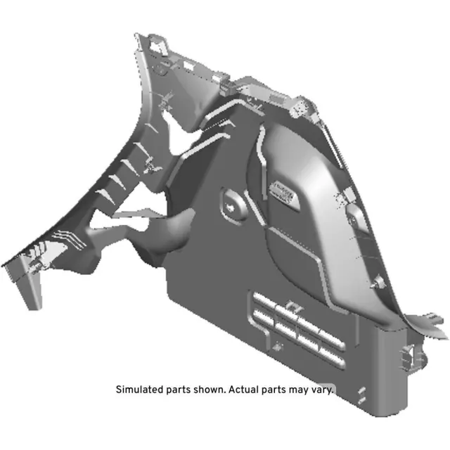 42795456 - Body: Lower Quarter Trim for Chevrolet: Bolt EUV Image