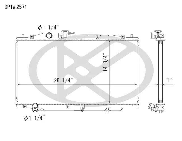 A2571 - : Koyorad Radiator for Koyo Image