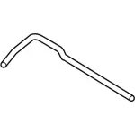 HC3Z8C472B - Cooling System: Engine Coolant Overflow Hose for Ford Image