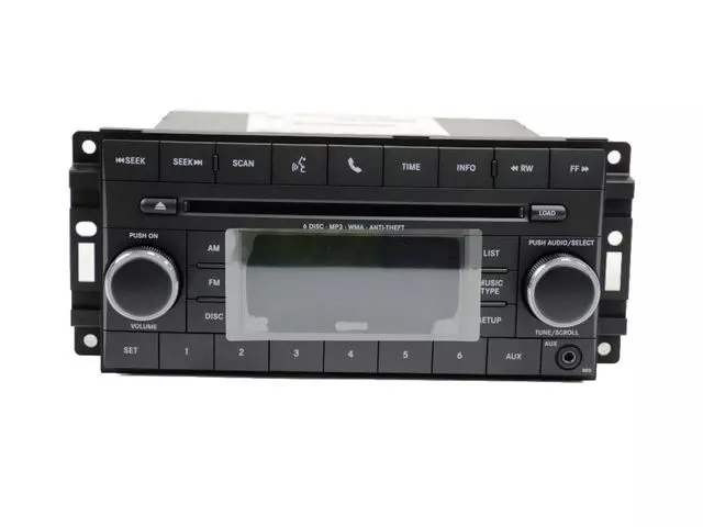 AM/FM/6 DVD Radio - Mopar (68252826AC)