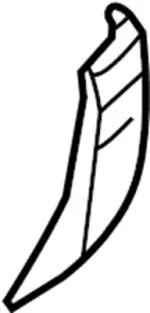 78872F6617 - Body: Side Molding for INFINITI: M30 Image