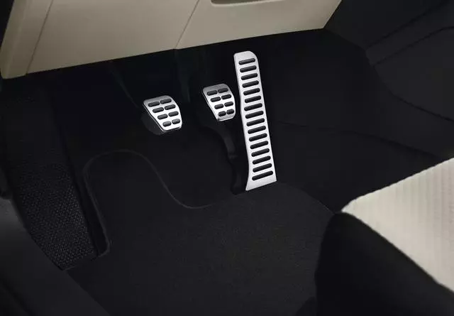 Sport Pedal Cap Set (Manual) - Aluminum - Volkswagen (1K1-064-200-A)